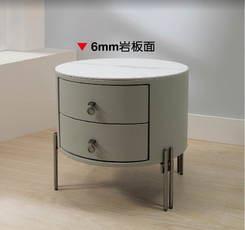 里維爾皮革床頭櫃(A28-01)