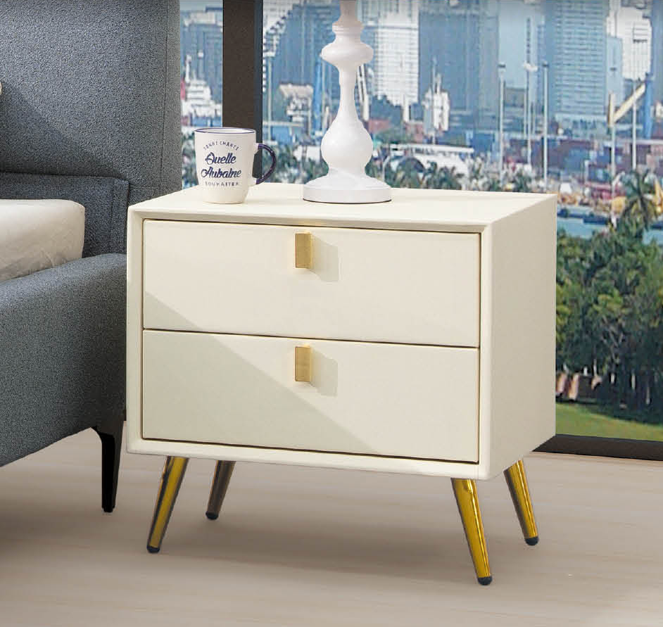 高更皮革床頭櫃(A11-01)